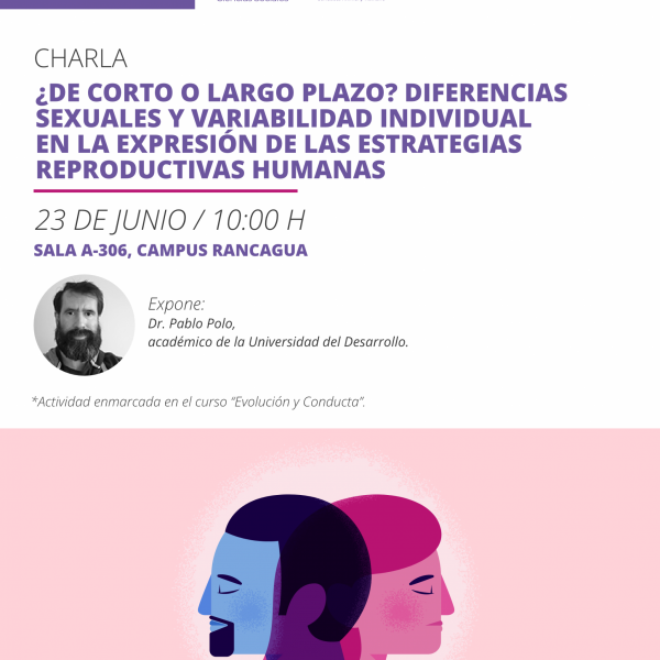 [Charla] ¿De corto o largo plazo? Diferencias sexuales y variabilidad individual en la expresión de las estrategias reproductivas humanas