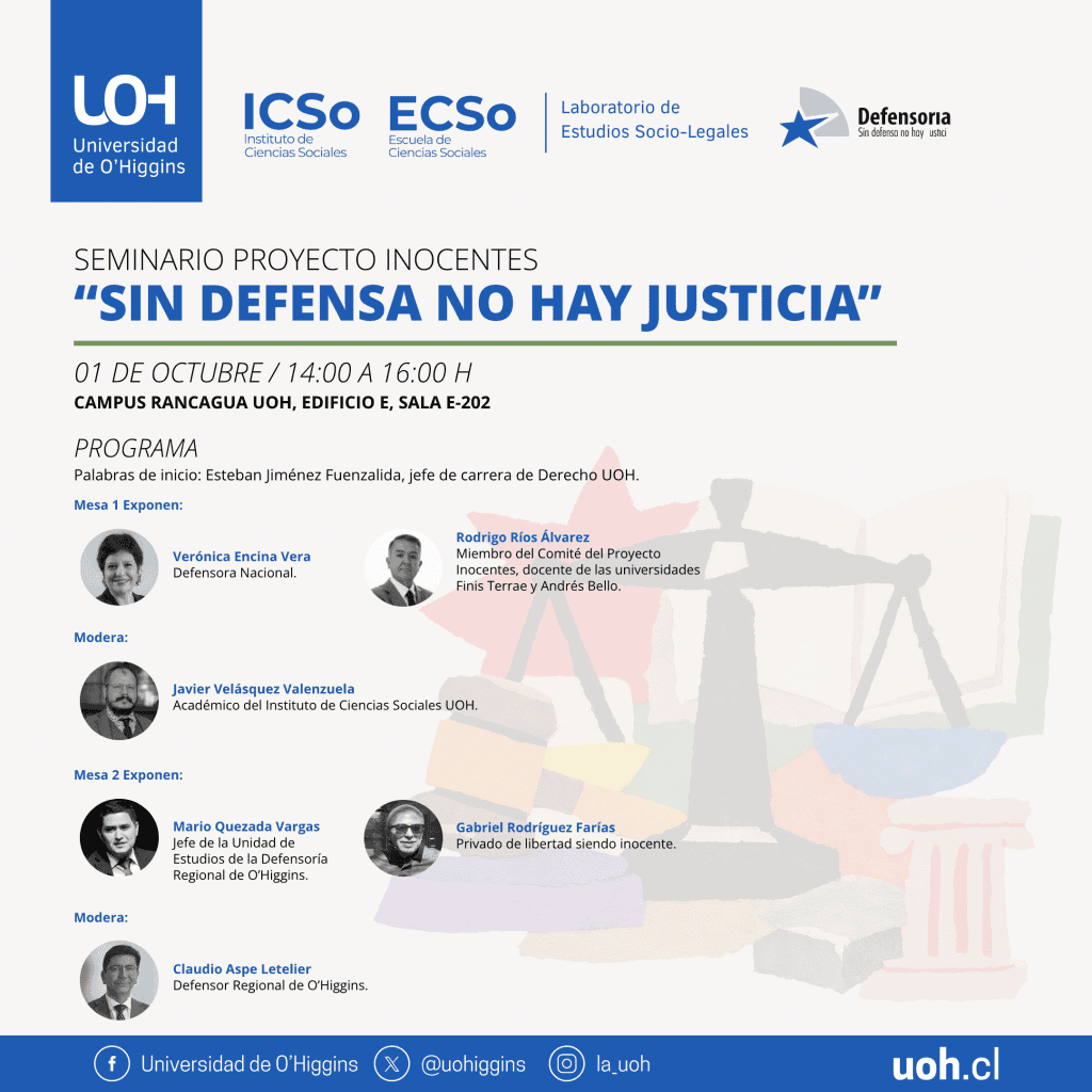 SEMINARIO PROYECTO INOCENTES - afiche