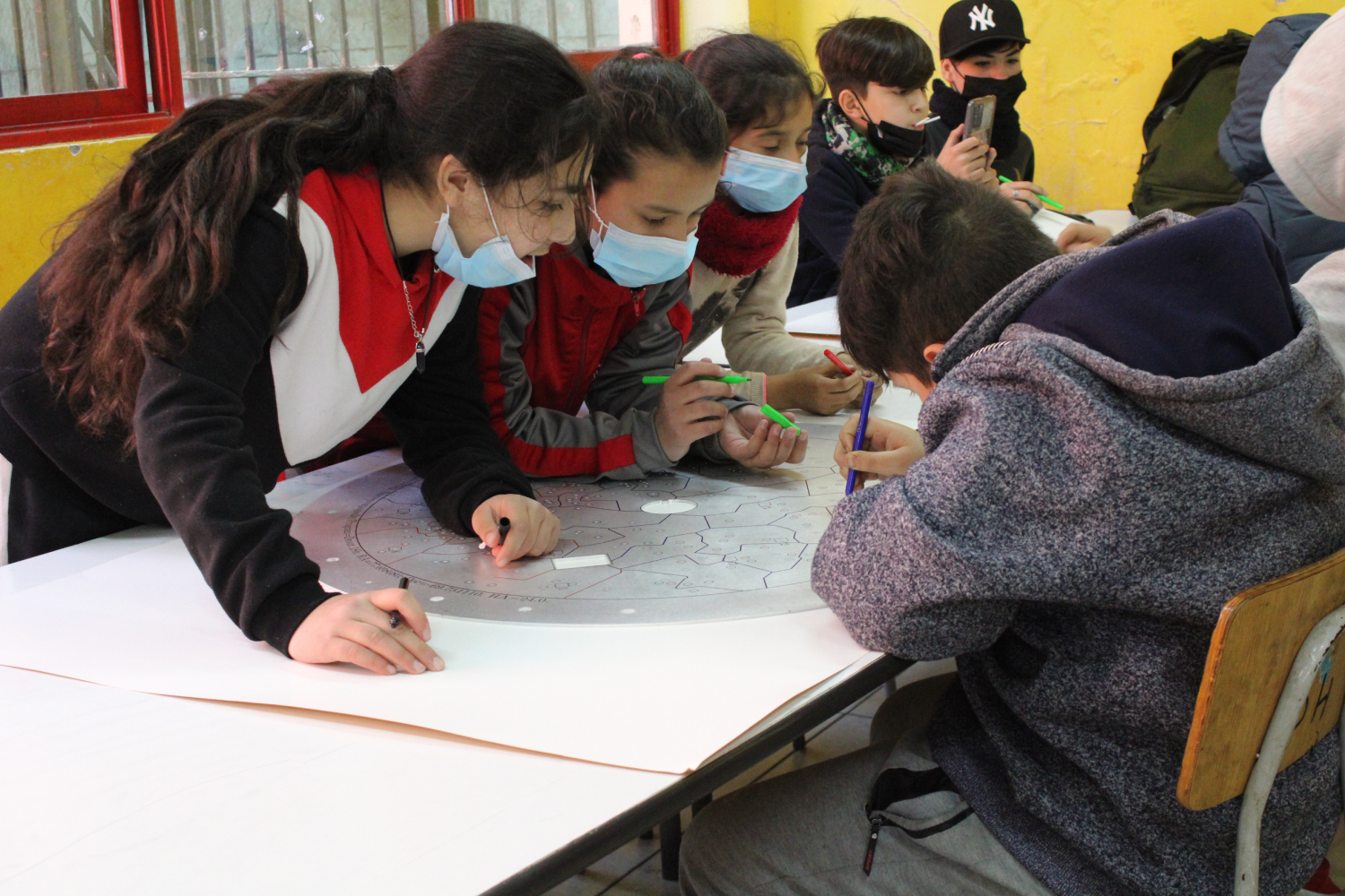 Estudiantes del Programa 4 a 7 de San Fernando recibieron taller de astronomía