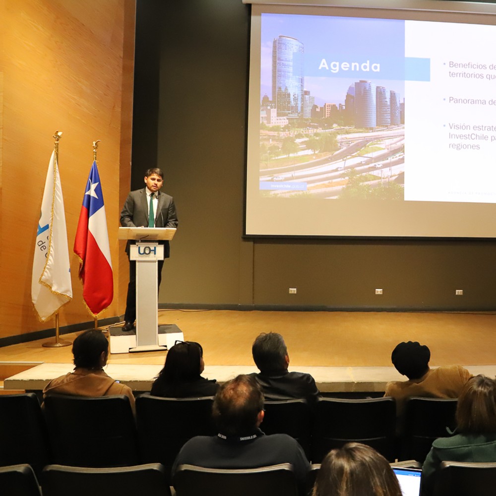 Seminario abordó oportunidades de Inversión Extranjera Directa para la Región de O’Higgins