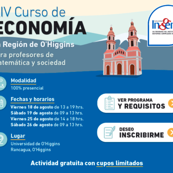 [Actividades] XIV Curso de Economía en Región de O’Higgins