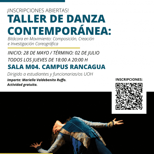 [Inscripciones] Taller de Danza Contemporánea: Bitácora en Movimiento – Composición, Creación e Investigación Coreográfica