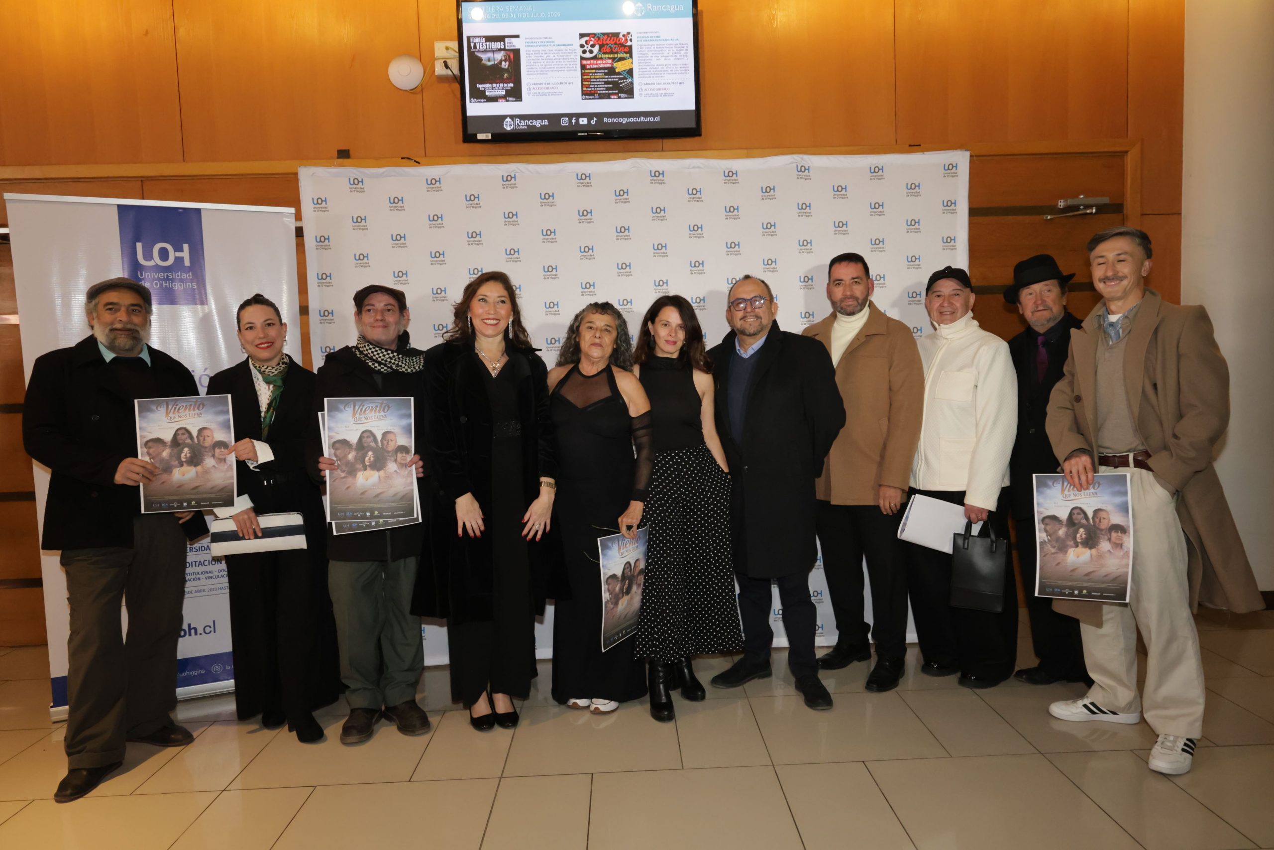 Hito cultural: UOH estrenó “El viento que nos lleva” y abre un nuevo capítulo del cine en O’Higgins