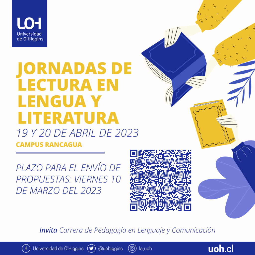 Jornadas] Lectura en Lengua y Literatura - Universidad de O'Higgins