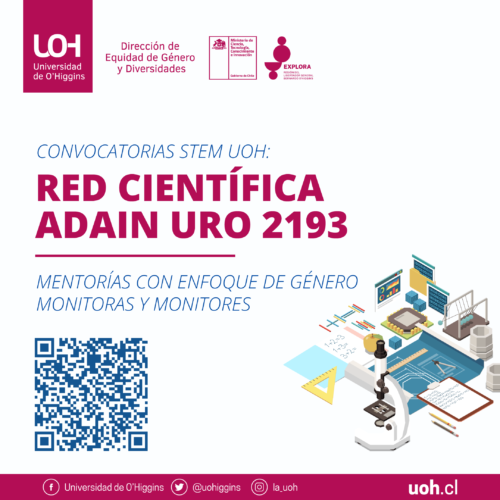 Red Científica URO 2193 O’Higgins llama a postulaciones STEM UOH