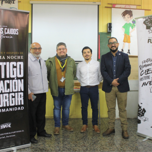PACE UOH comparte la pasión por la lectura en el encuentro literario con el Liceo Luis Urbina Flores