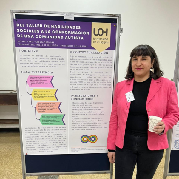 Profesional de Inclusión UOH es premiada en primer Congreso Latinoamericano de Fonoaudiología social y comunitaria