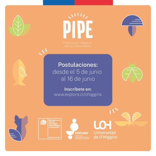 PAR Explora O’Higgins invita a participar de PIPE 2023