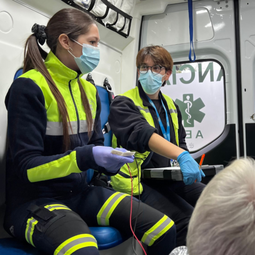 Estudiantes de Medicina realizan proceso de internado prehospitalario en SAMU O’Higgins