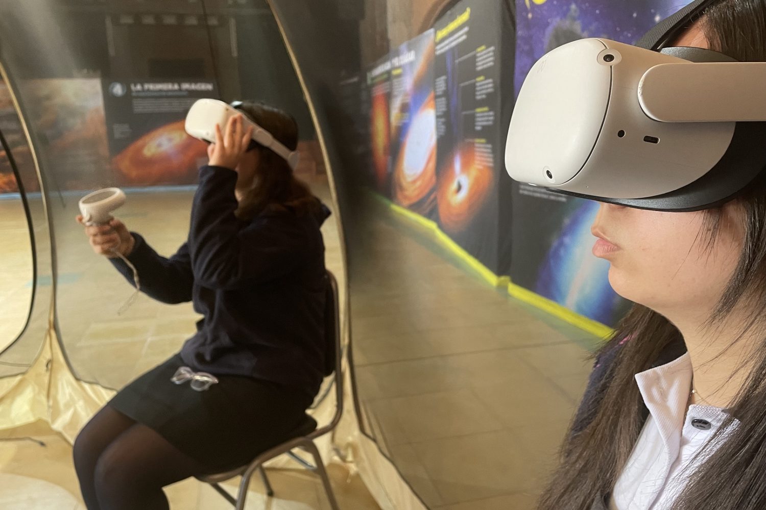 Muestra astronómica itinerante