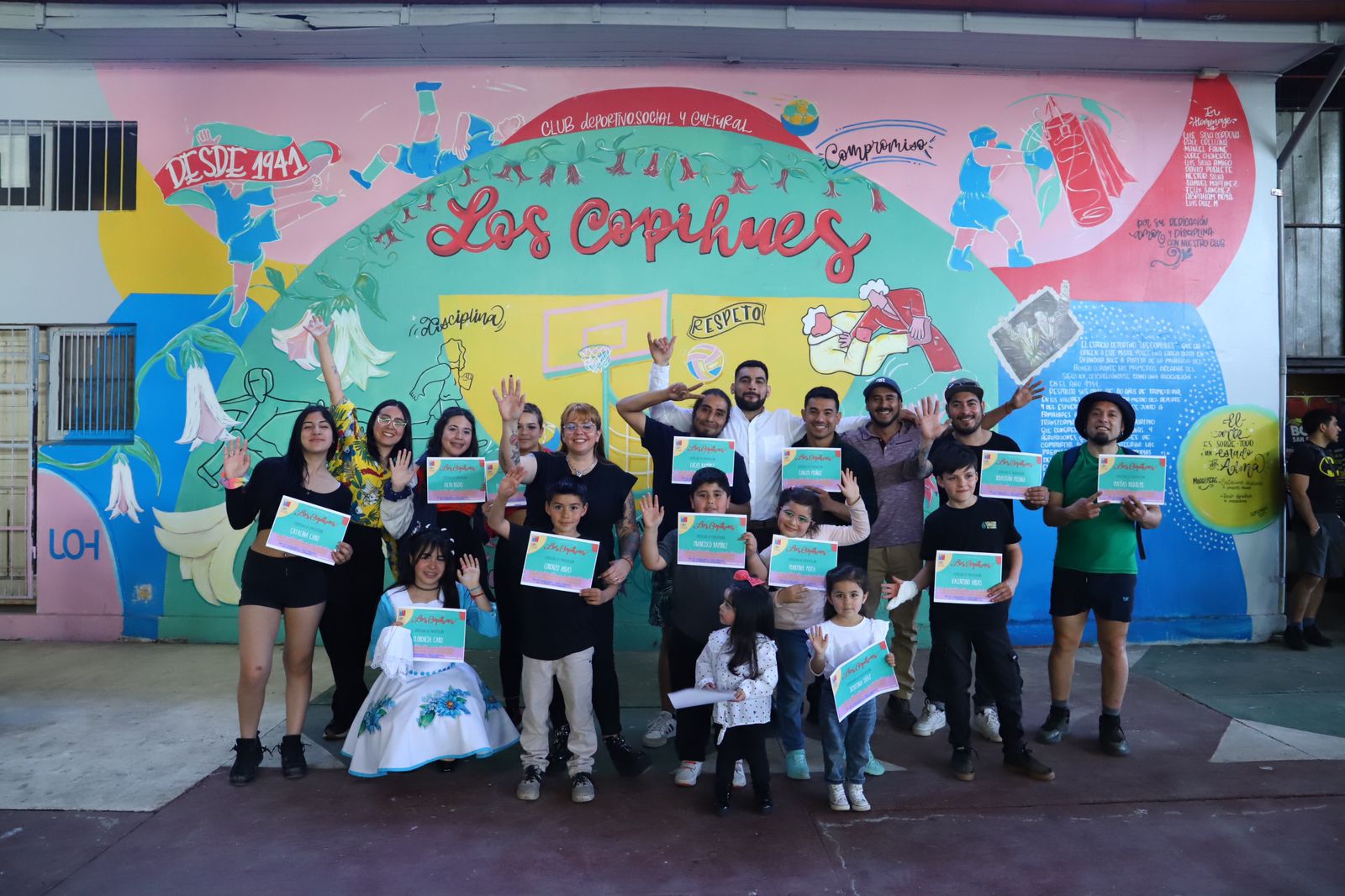 Mural participativo