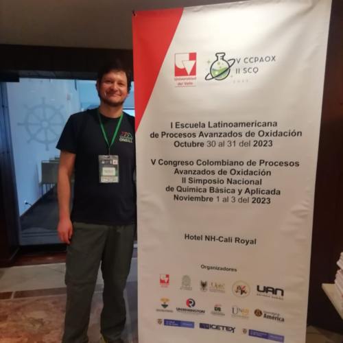 Investigador UOH expuso en el V Congreso Colombiano de Procesos Avanzados de Oxidación