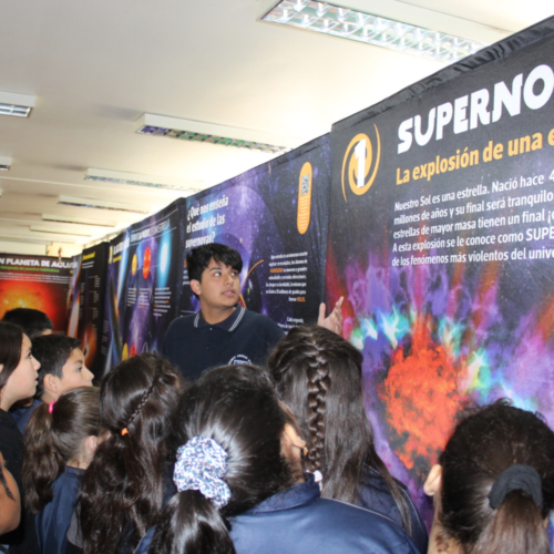 Chimbarongo es la última estación de la muestra astronómica itinerante de la UOH