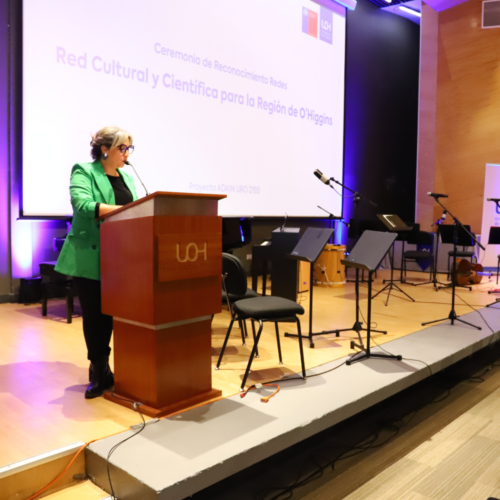 UOH reconoce labor de redes culturales y científicas para la Región de O’Higgins