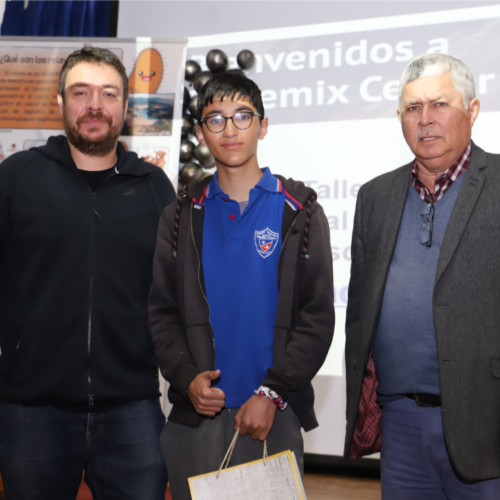 Systemix Center UOH premia a estudiante del Instituto Técnico Minero de Rancagua