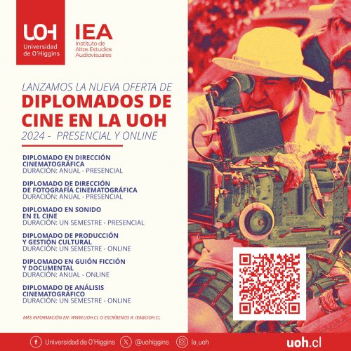 UOH mantiene abiertas sus postulaciones a Diplomados en el área de la cinematografía
