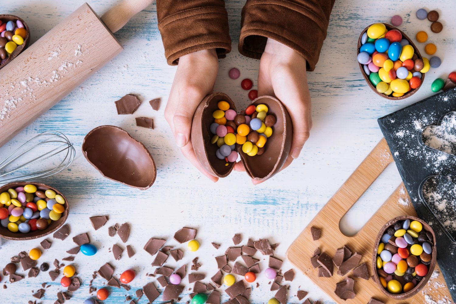 Huevos de chocolate