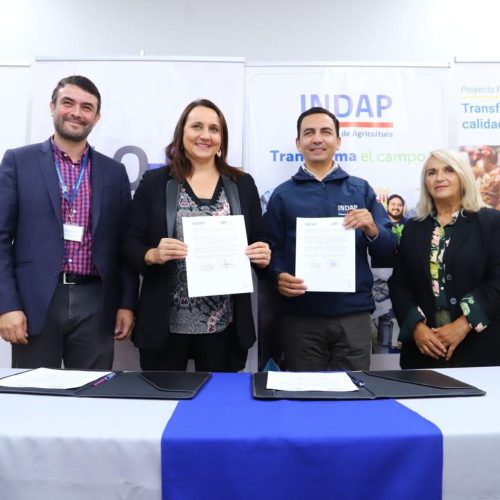 UOH e INDAP firman convenio de cooperación mutua