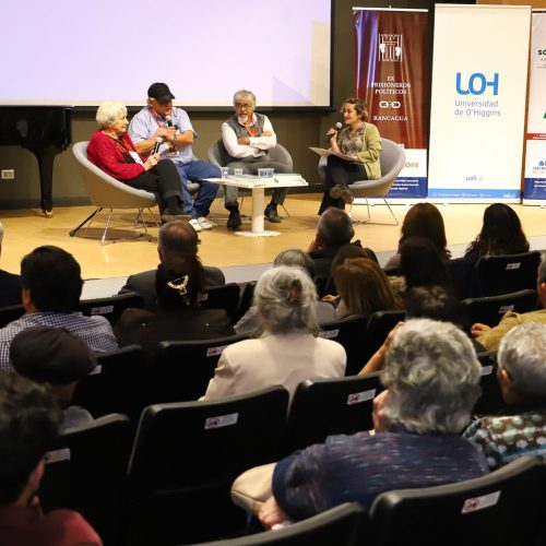 Auditorio UOH recibió Acto de Lanzamiento del libro “Memoria Sobrevivientes. A 50 años Región de O’Higgins”
