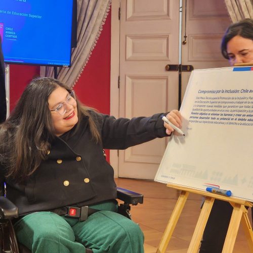 Gobierno presenta Mesa Técnica para la Promoción de la Inclusión y Participación de Personas con Discapacidad en Educación Superior