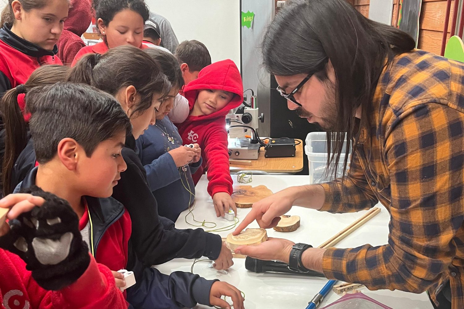 Dendrocronología - Estudiantes de la Escuela Básica de Chacayes