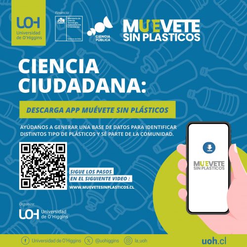 ¡Descarga la app Muévete sin Plásticos!