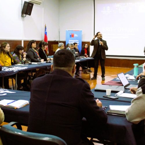 ERD avanza en su etapa final y expone lo avanzado ante autoridades regionales