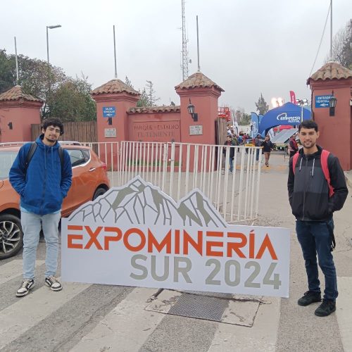 Estudiantes de Ingeniería UOH se sumergen en la innovación tecnológica en ExpoMinería Sur 2024