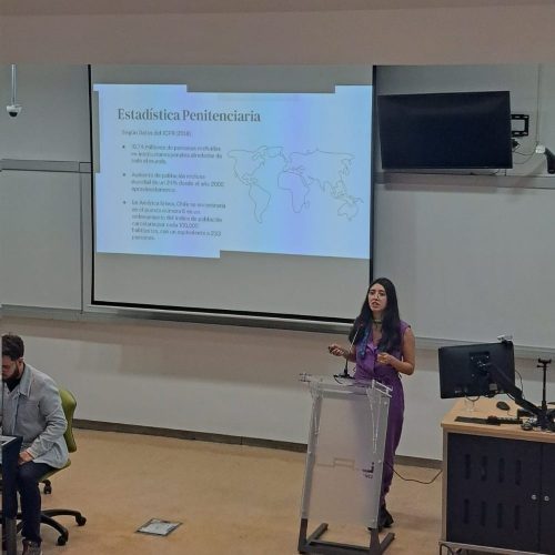 Equipo de investigación ICSO-UOH participó en evento organizado por la Universidad Adolfo Ibáñez
