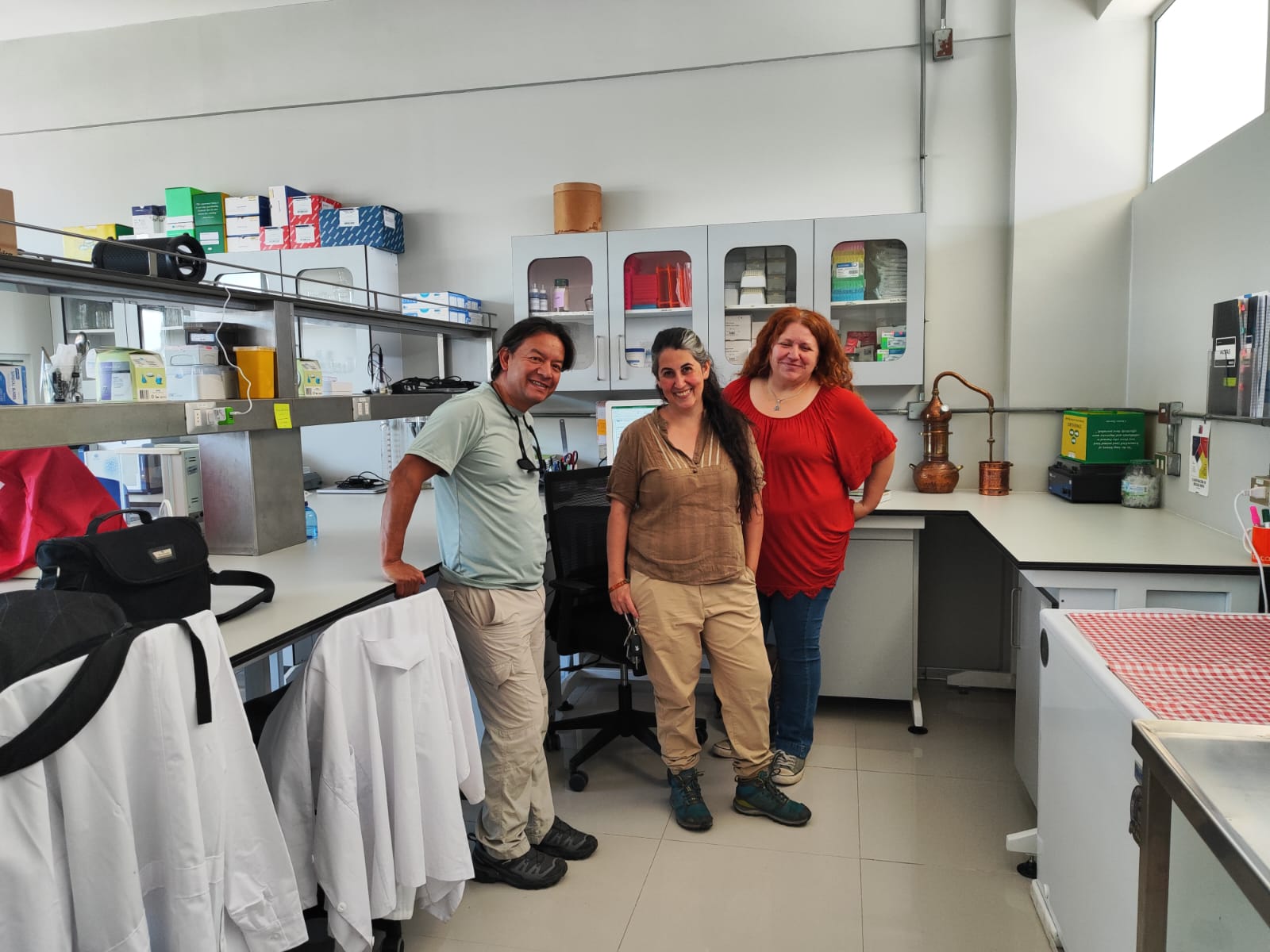 Investigadores mexicanos - Colchagua