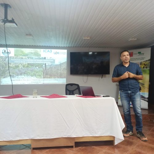 Académico ICA3 participó en seminario internacional referente a incendios forestales