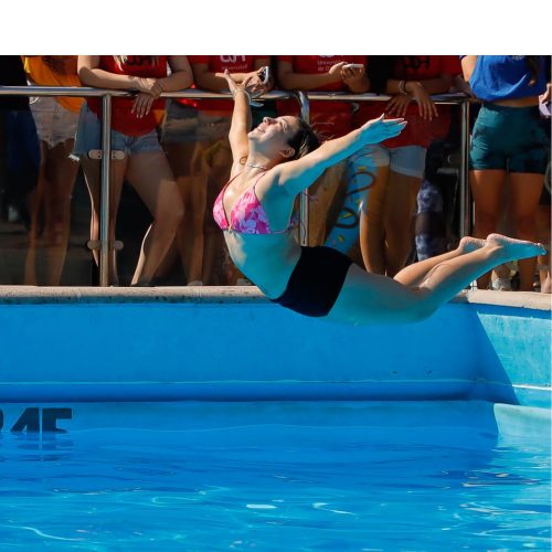 Nuevas/os integrantes de la casa de estudios se empaparon del espíritu UOH en la Fiesta del Agua 2025