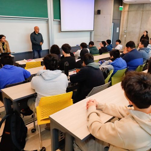 Cuidar para formar: Escuela de Ingeniería desarrolló jornada de bienestar para estudiantes de primer año