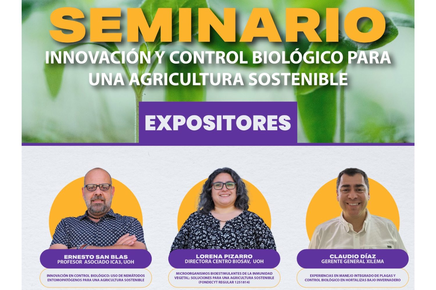 Seminario HortiCrece - Horticultura sostenible