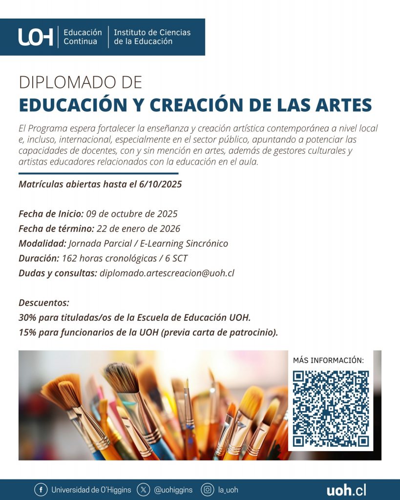 Diplomado en Educación y Creación de las Artes