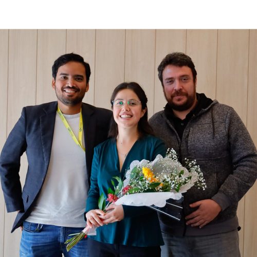 Magíster en Biotecnología celebra la graduación de tres nuevos estudiantes