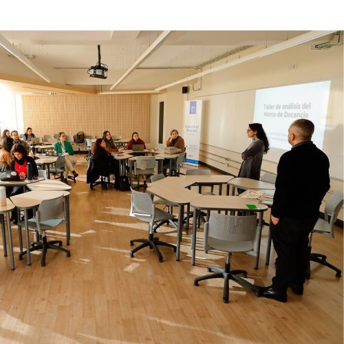 Trabajando colaborativamente: docentes y académicas/os participan en taller para definir el Marco de Docencia de Calidad UOH