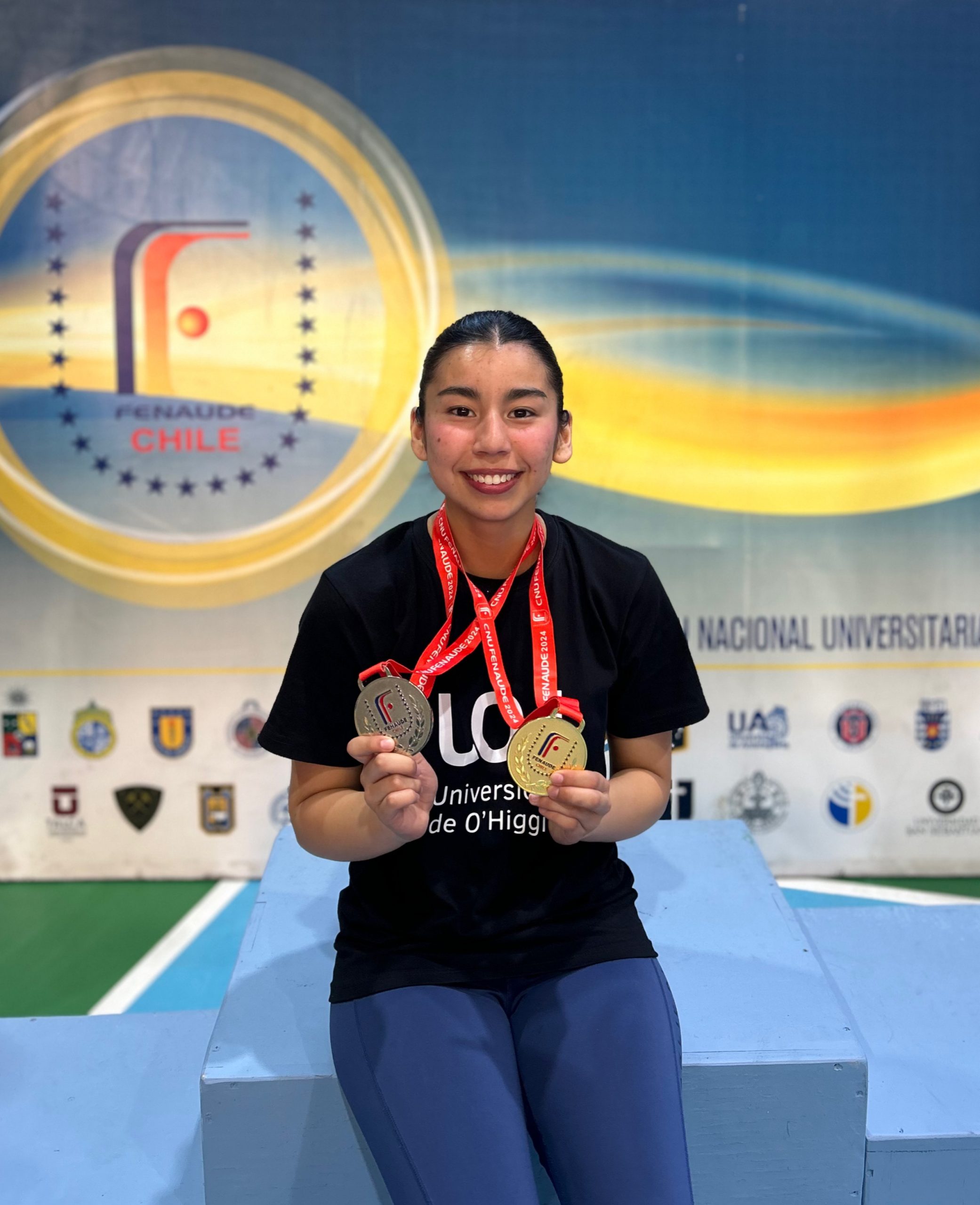 Deportista UOH Belén Gatica obtuvo medalla de bronce en Sudamericano y prepara un nuevo desafío