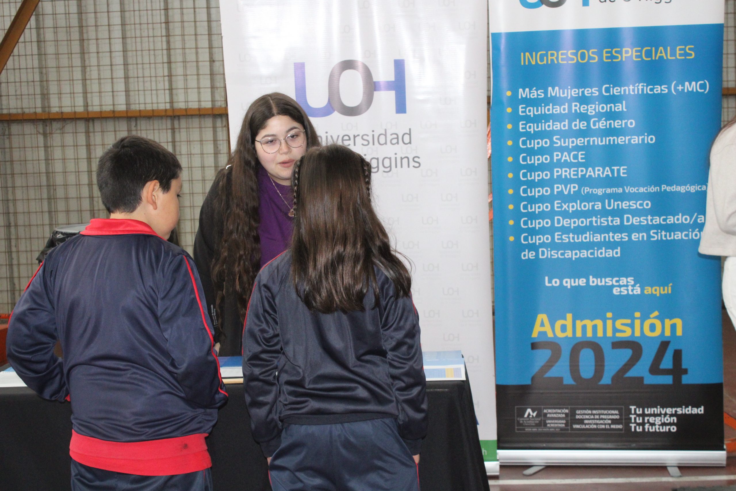 Región de O’Higgins destaca en matriculados/as por Cupo Explora