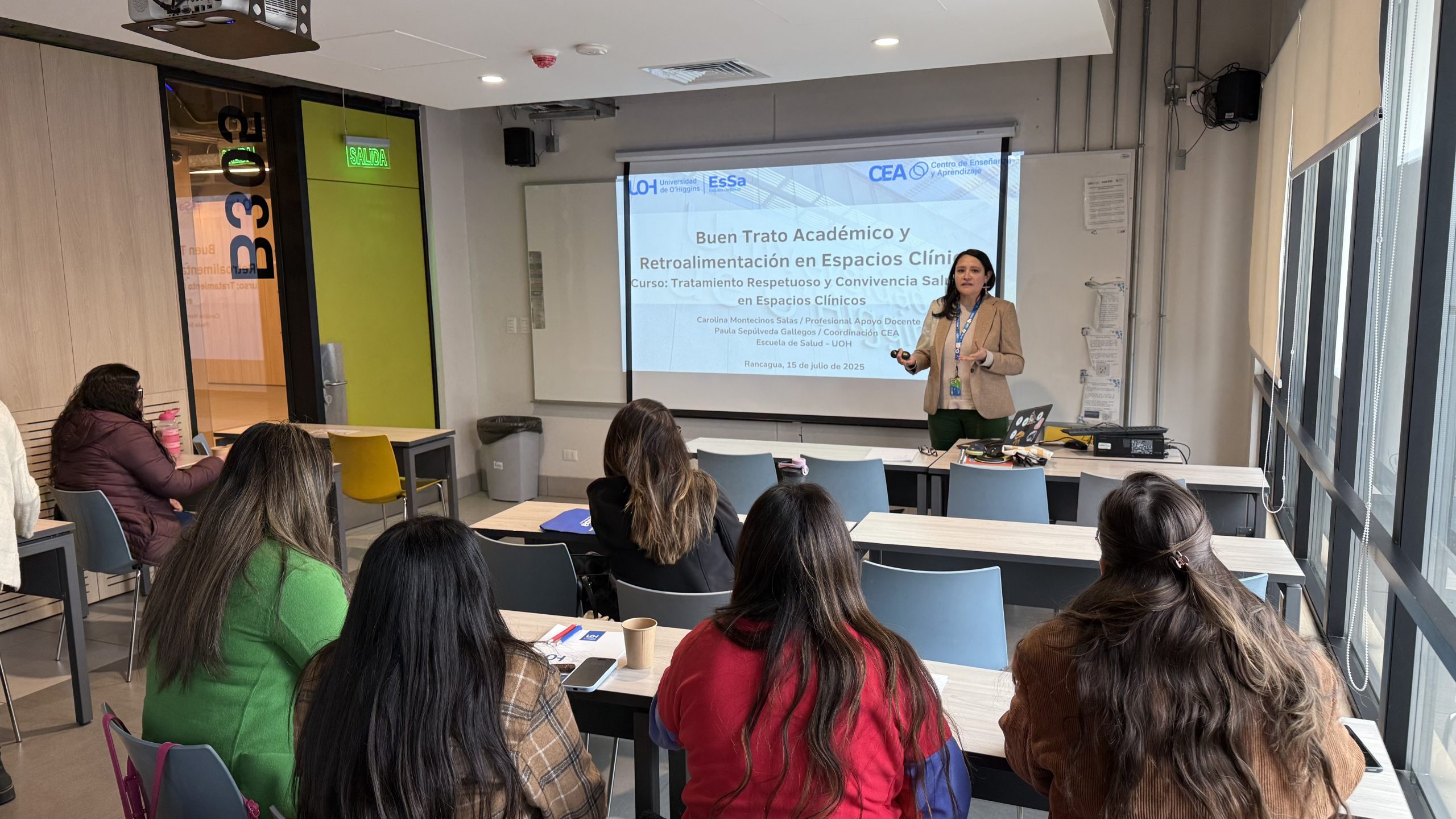 Carrera de Terapia Ocupacional fortalece vínculo con tutores clínicos en jornada de colaboración