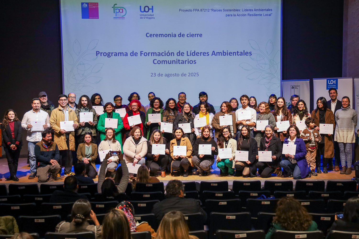 Con éxito finaliza el Programa de Formación de Líderes Ambientales Comunitarios