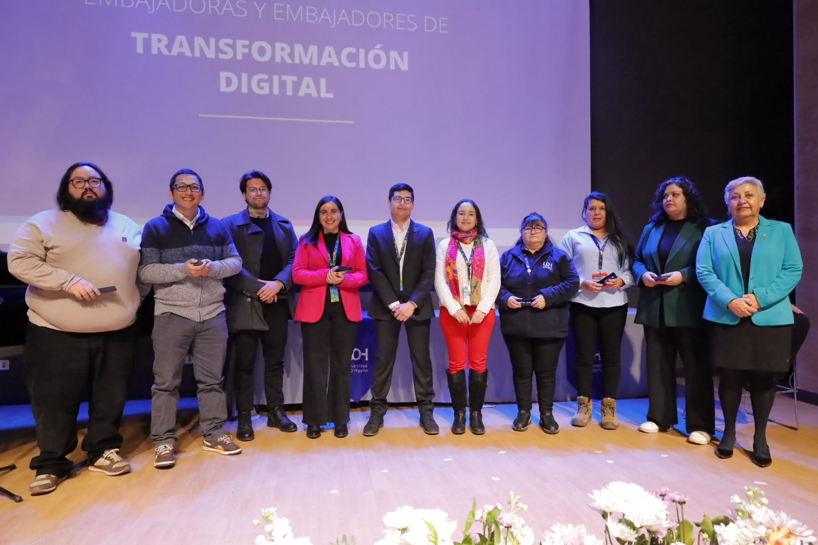 Avanzando hacia la transformación: UOH reconoce a sus embajadoras/es digitales