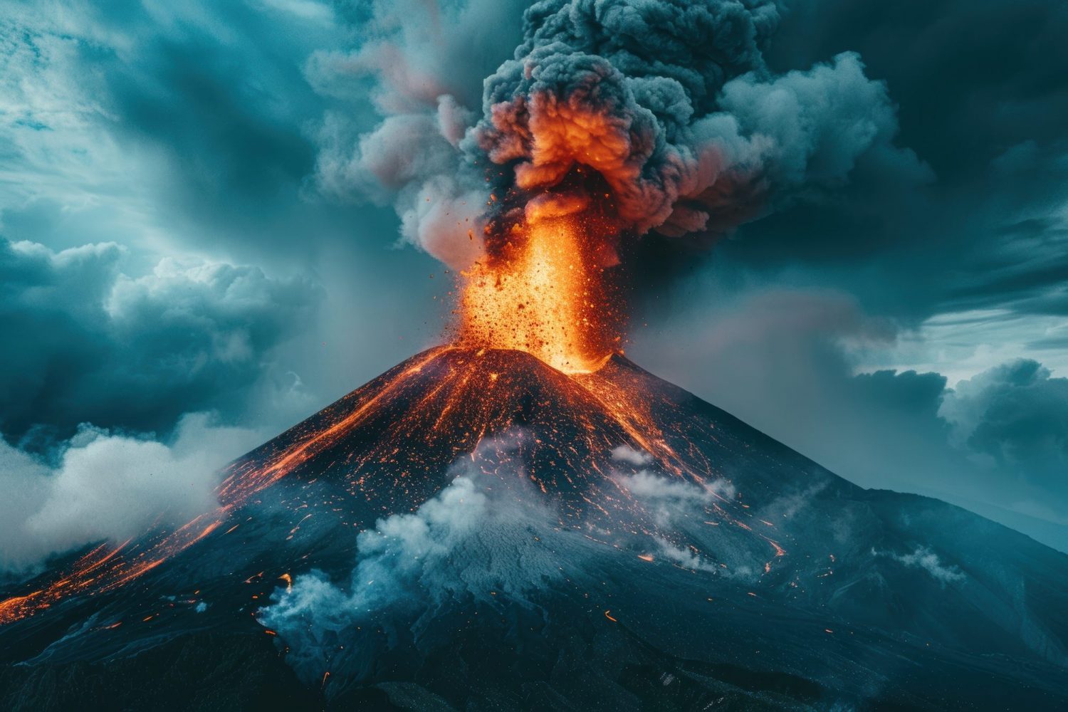 Volcanes y grandes terremotos
