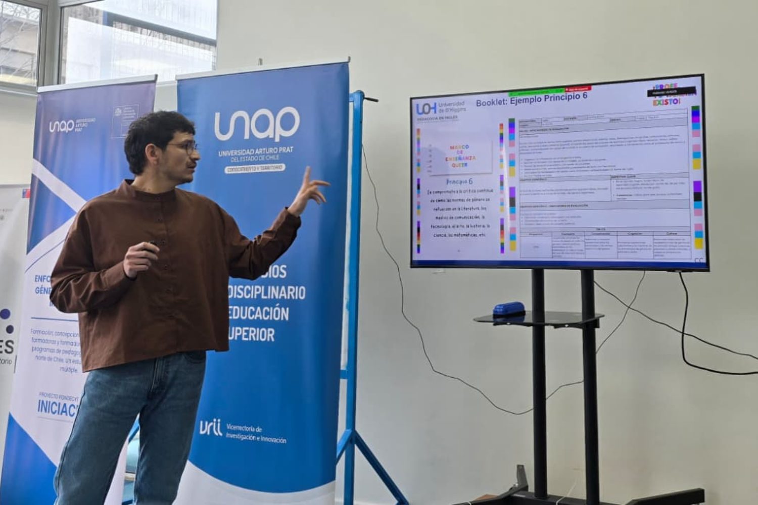 UOH comparte su experiencia sobre inclusión y visibilización de las diversidades sexo-genéricas en el seminario “Género y LGBTQ+ en la Formación Inicial Docente en Chile”