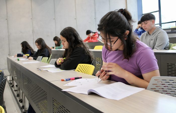 IMG_0568 Estudiantes de Cachapoal ensayaron cómo será la PAES Regular en Campus Rancagua