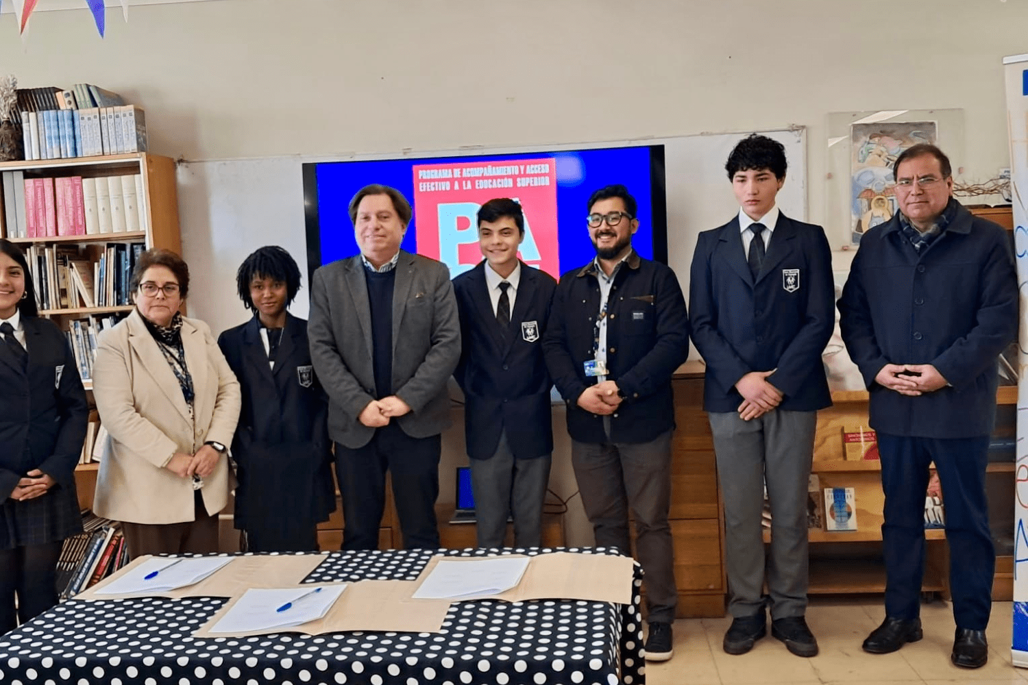 PACE UOH refuerza sus lazos con el Liceo Municipal de Codegua