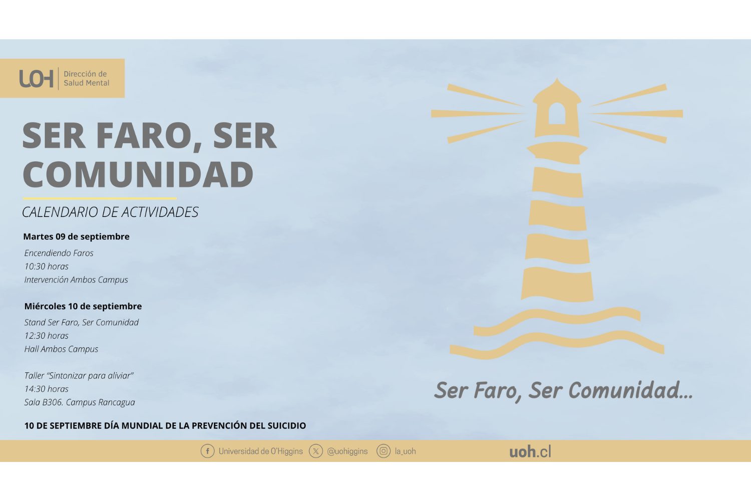 Ser faro, ser comunidad