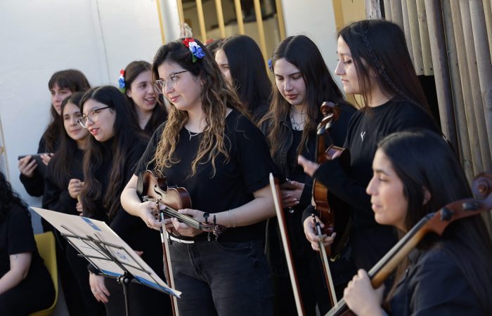 Visita Jardín Infantil San Nicolás-11 Estudiantes de Pedagogía en Educación Especial UOH celebraron Fiestas Patrias junto a párvulos del jardín San Nicolás