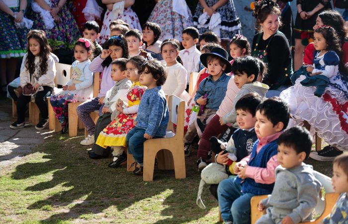 Visita Jardín Infantil San Nicolás-2 Estudiantes de Pedagogía en Educación Especial UOH celebraron Fiestas Patrias junto a párvulos del jardín San Nicolás