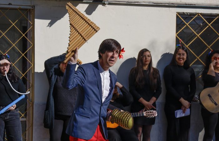 Visita Jardín Infantil San Nicolás-4 Estudiantes de Pedagogía en Educación Especial UOH celebraron Fiestas Patrias junto a párvulos del jardín San Nicolás